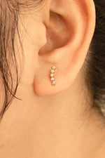 Sundrop Arc Earrings - Waterproof Earrings | Tarnish-Free Stainless Steel Jewelry