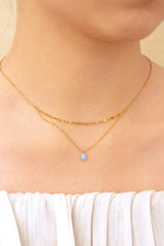 Sundrop Jetset Chain Necklace - Waterproof 18K Gold Plated Stainless Steel Chain Necklace