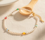 Tidal Beaded Anklet