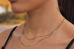 Sundrop Duality Necklace - Waterproof Necklace | Tarnish-Free Stainless Steel Jewelry
