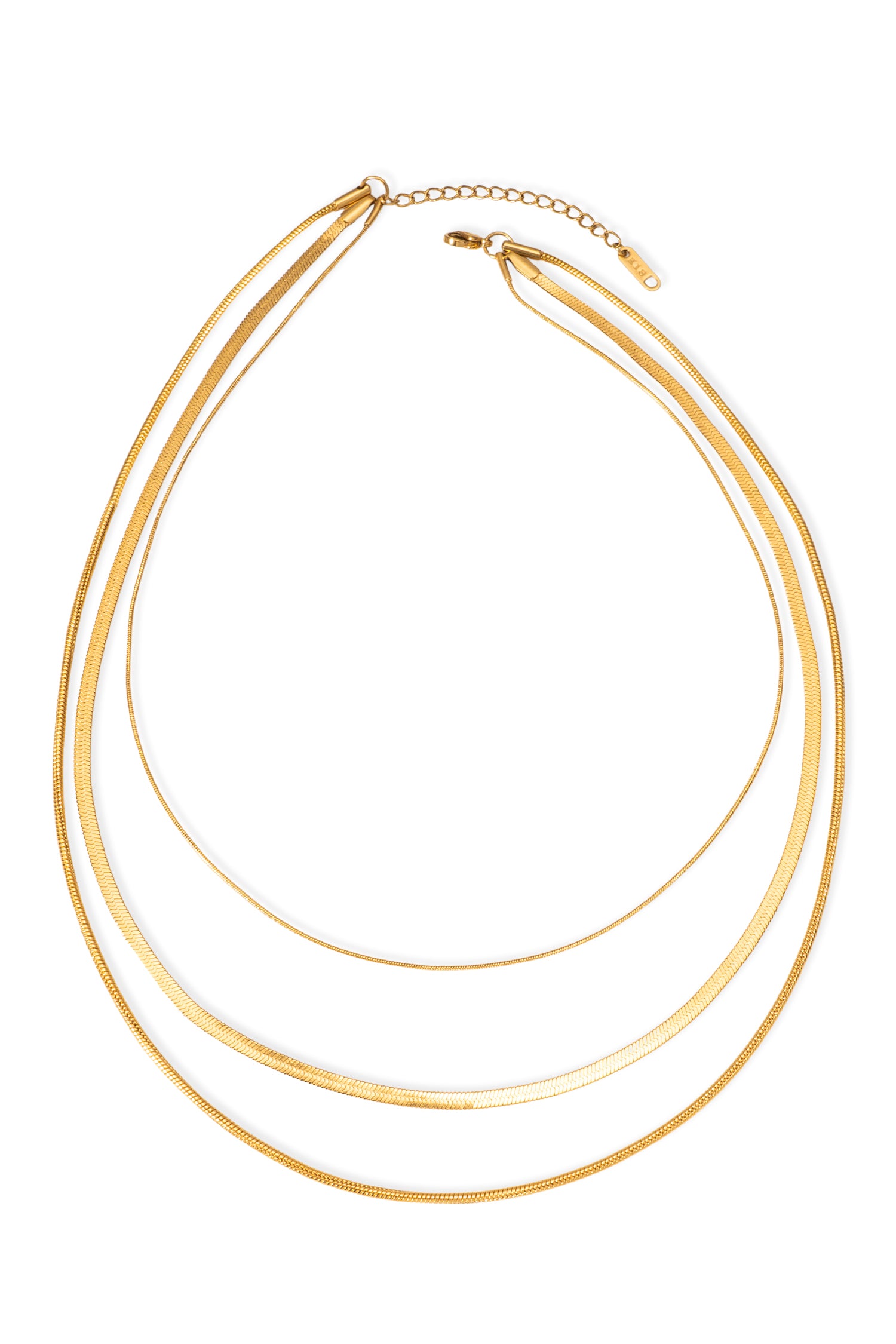 Powered Layered Necklace