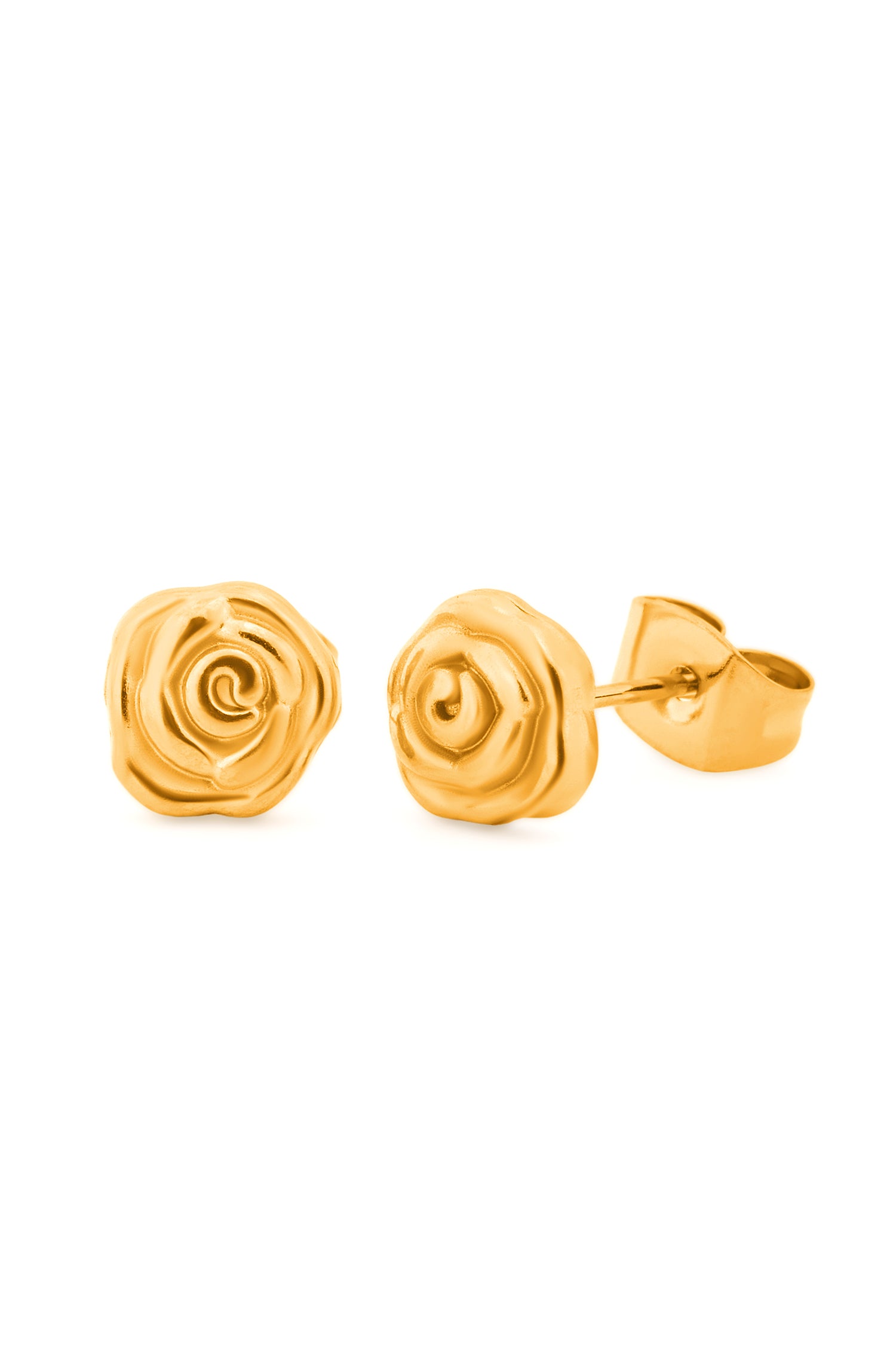 Rosette Stud Earrings