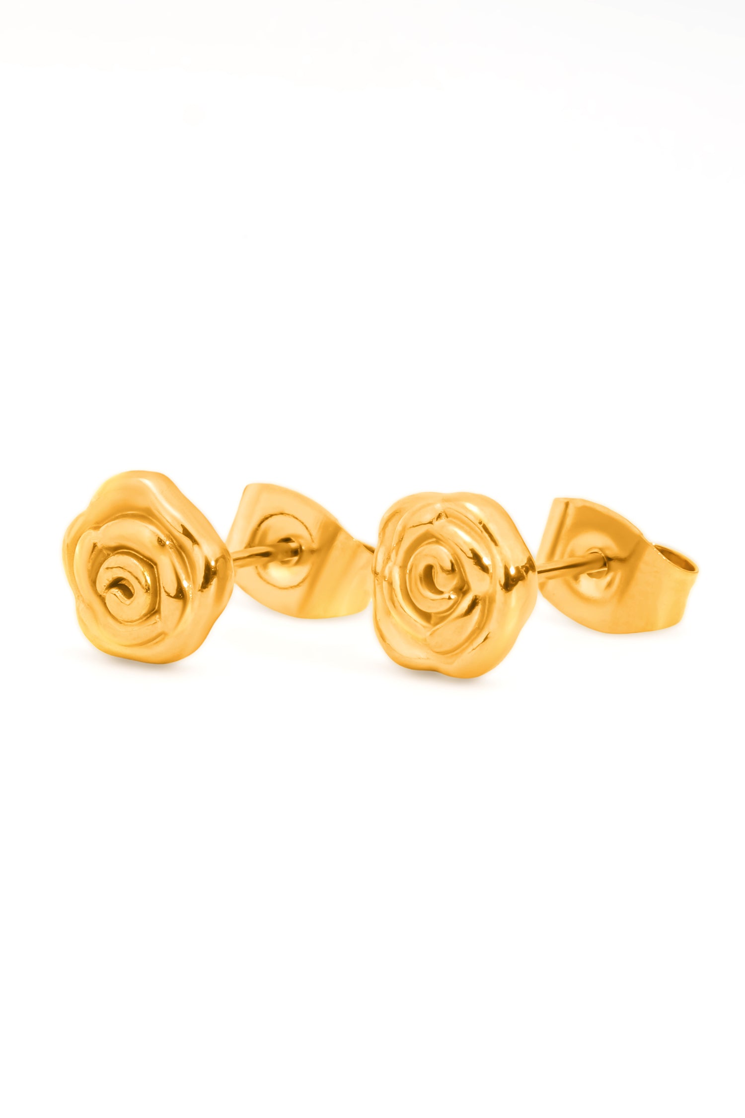 Rosette Stud Earrings