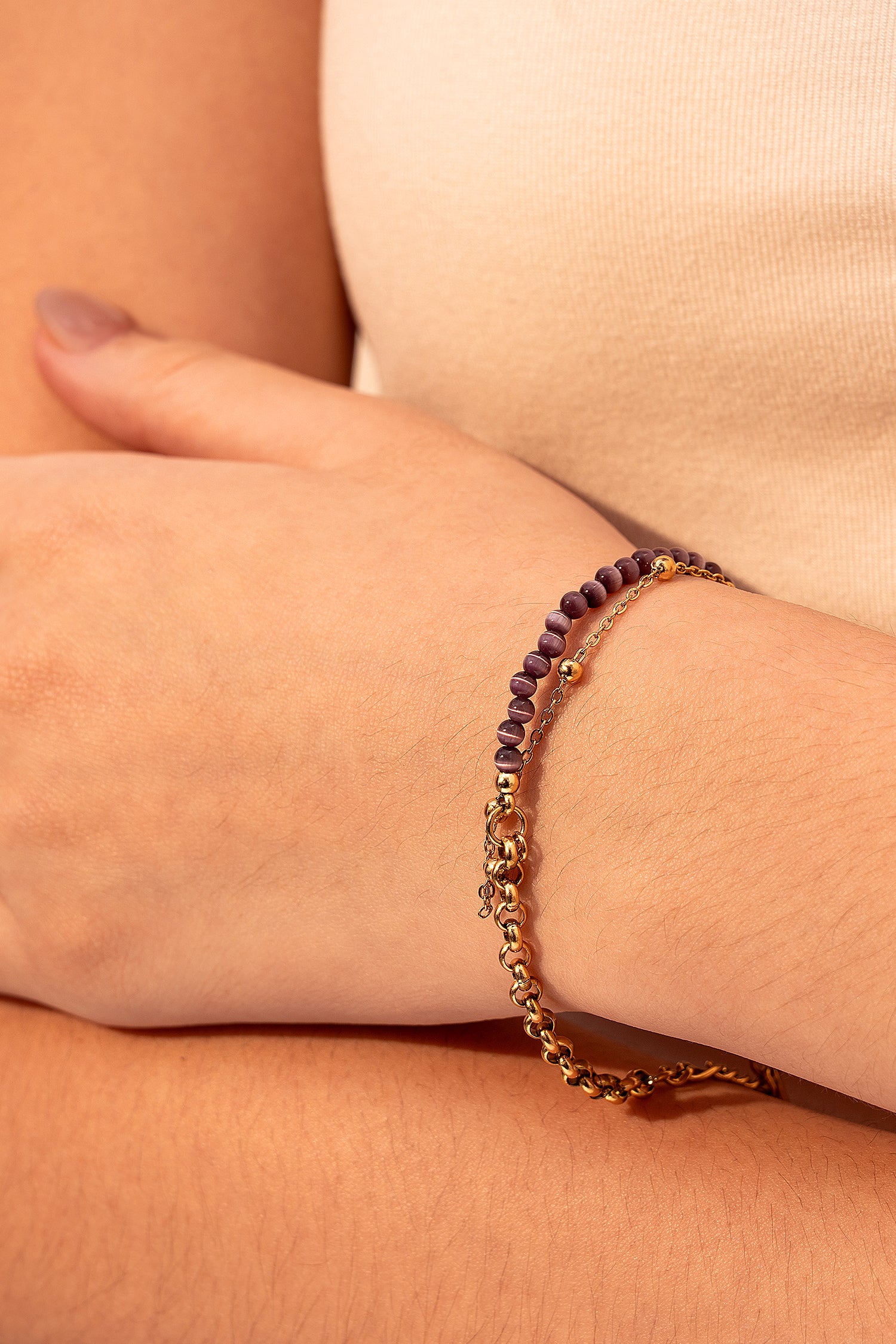 Mauve Bracelet