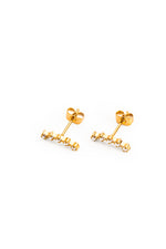 Sundrop Arc Earrings - Detail Shot - Waterproof Earrings