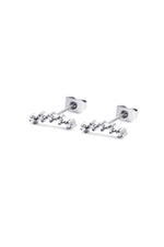Sundrop Arc Earrings in Silver - Gift Ready - Waterproof Earrings