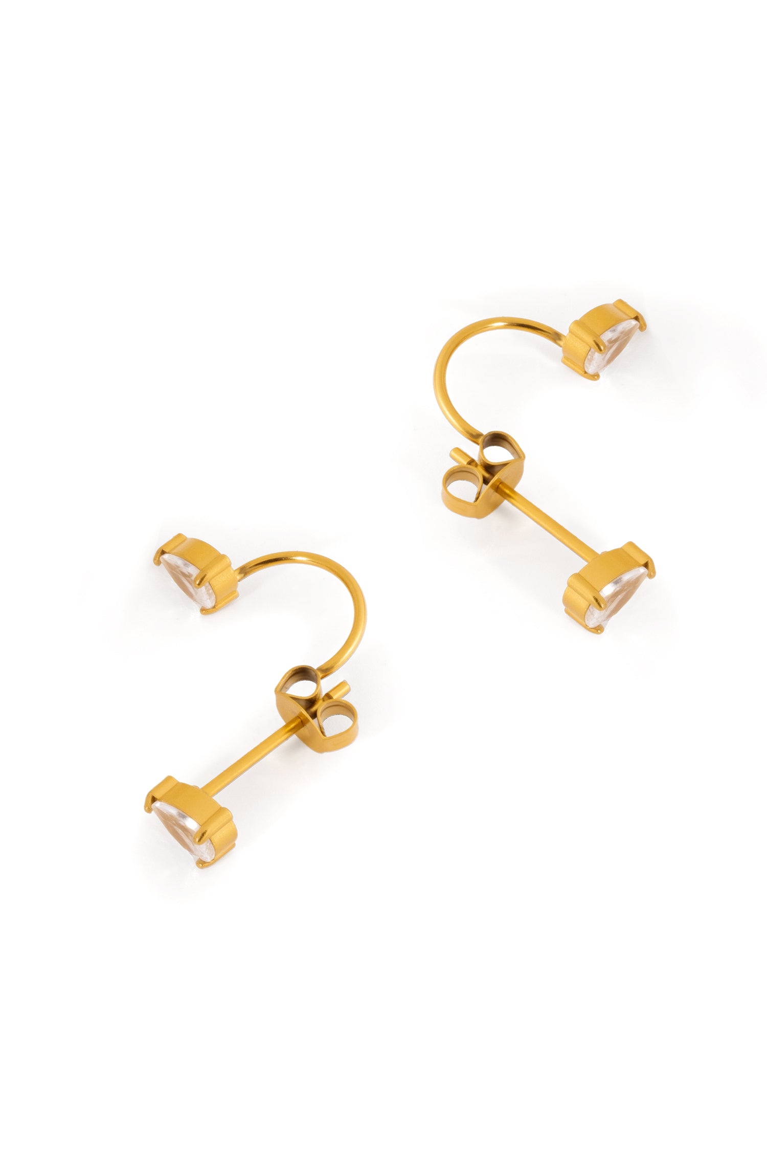 Sundrop Celeste Teardrop Earrings - Detail Shot - Waterproof Earrings