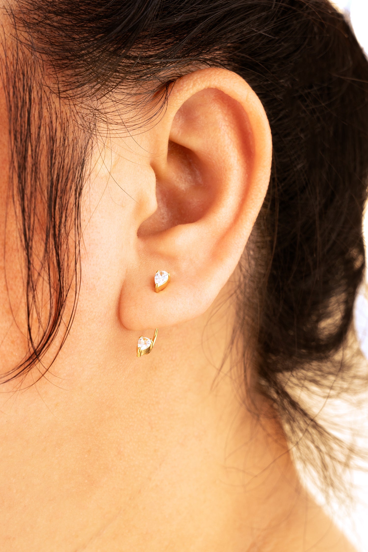 Sundrop Celeste Teardrop Earrings - Waterproof Earrings | Tarnish-Free Stainless Steel Jewelry