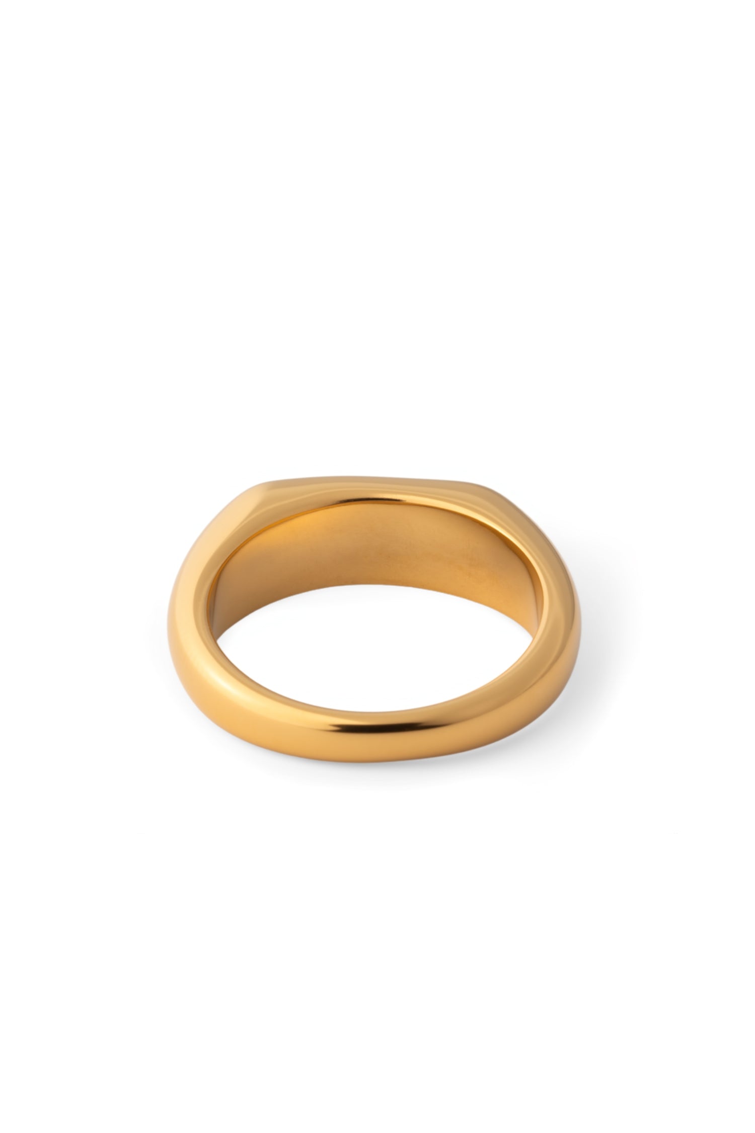 Sundrop Drift Ring in Gold - On Model - Waterproof Ring
