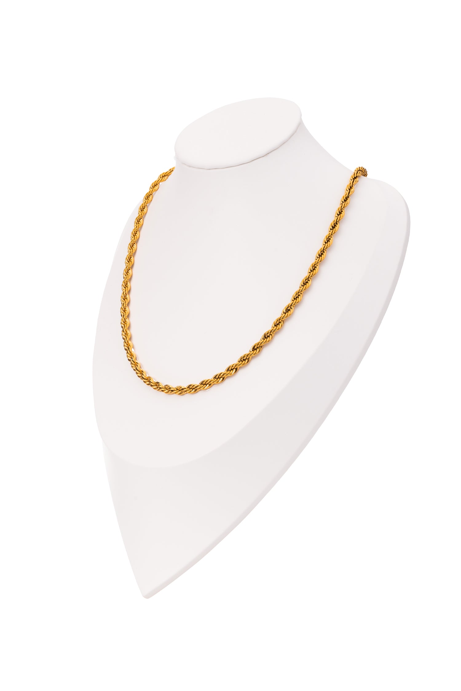 Sundrop Eterna Rope Chain in Gold - Styled Look - Waterproof Necklace