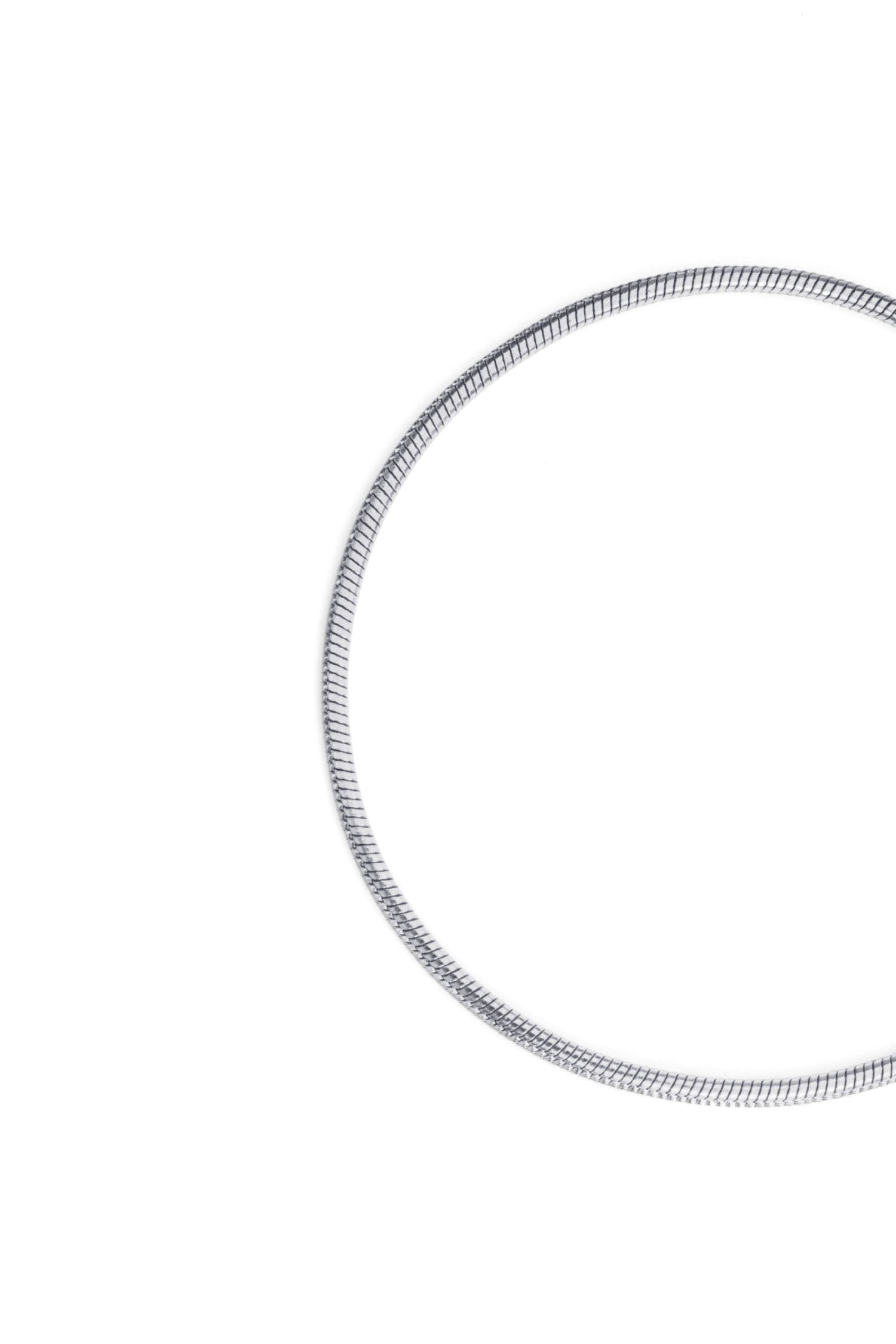 Sundrop Glide Bracelet in Silver - Flat Lay - Waterproof Bracelet