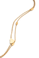Sundrop Golden Heart Layered Bracelet in Gold - Styled Look - Waterproof Bracelet