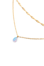 Sundrop Jetset Chain - Side View - Waterproof Necklace