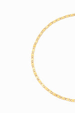 Sundrop Link Chain Necklace in Gold - On Model - Waterproof Necklace