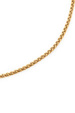 Sundrop Monaco Chain in Gold - On Model - Waterproof Necklace