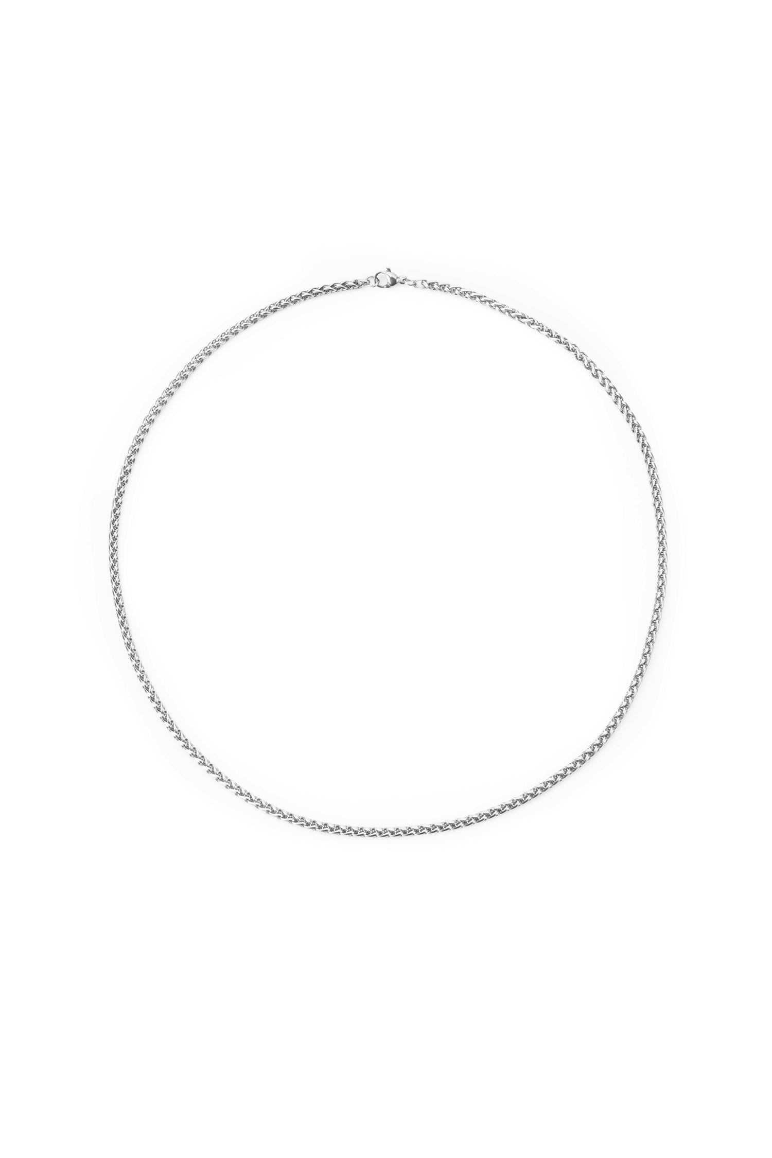 Sundrop Monaco Chain in Silver - Back View - Waterproof Necklace