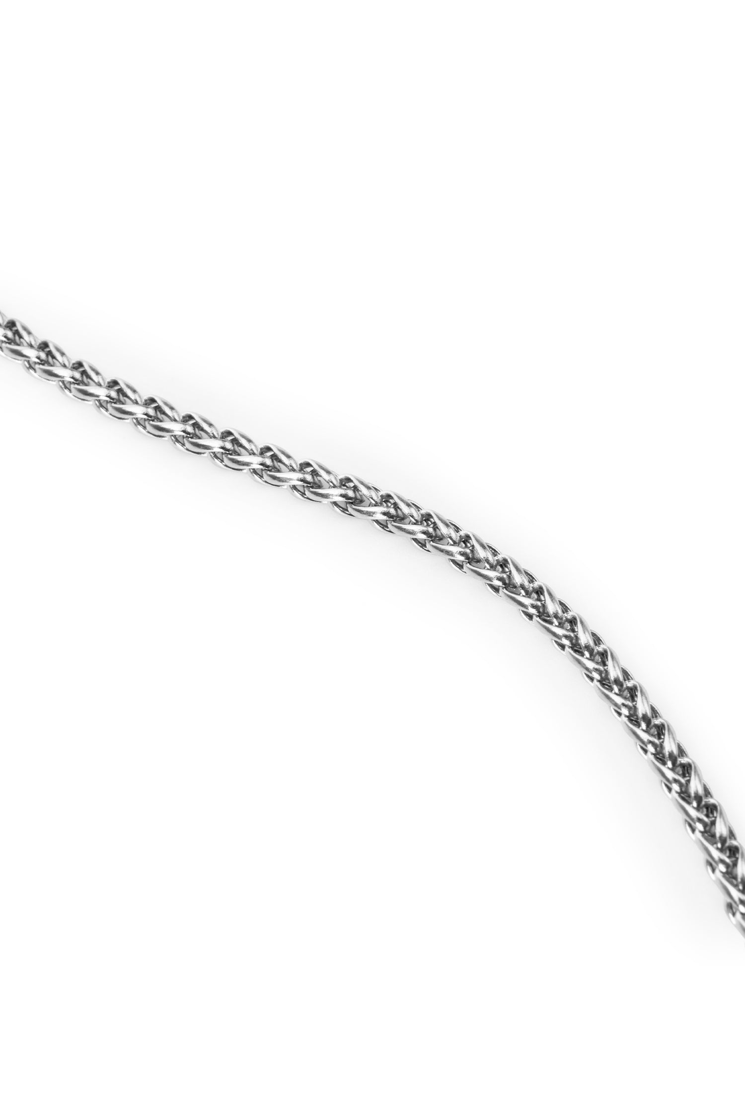 Sundrop Monaco Chain in Silver - Comparison View - Waterproof Necklace