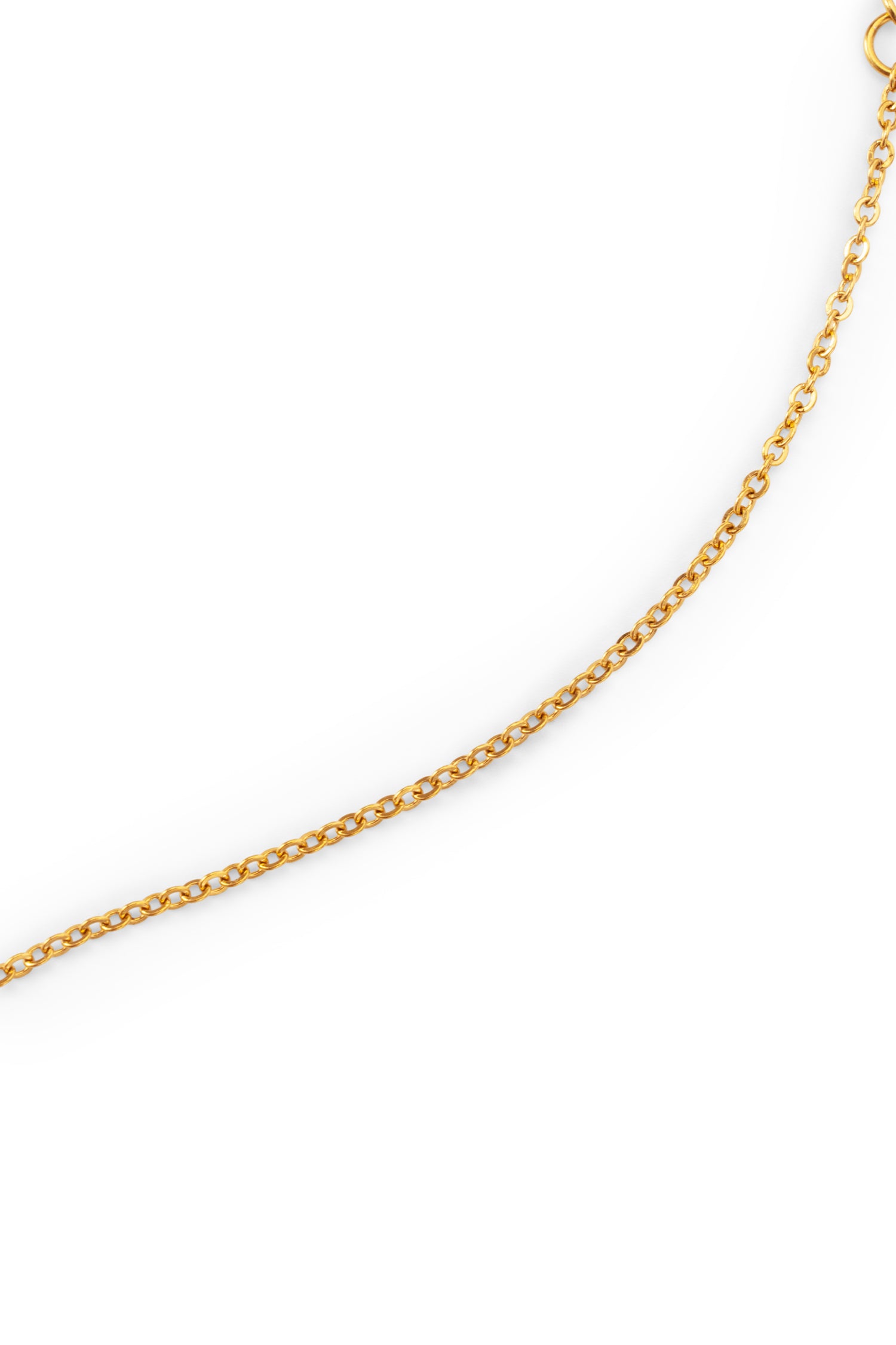 Sundrop Petal Pendant Necklace - On Model - Waterproof Necklace