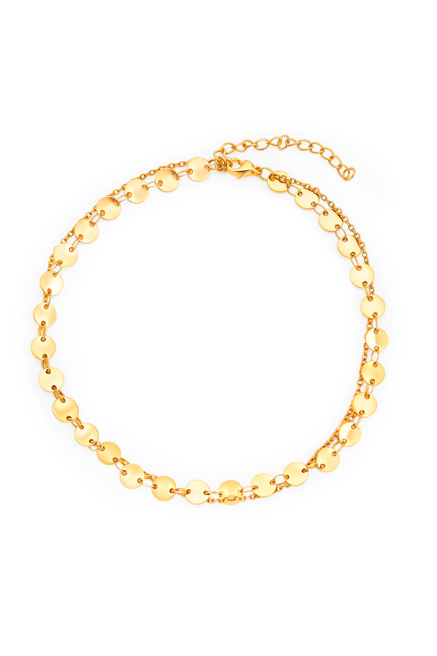Sundrop Radiance Anklet in Gold - Lifestyle Shot - Waterproof Anklet