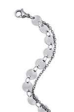 Sundrop Radiance Anklet in Silver - Comparison View - Waterproof Anklet