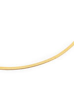 Sundrop Sleekline Chain in Gold - On Model - Waterproof Necklace