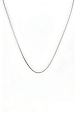 Sundrop Sleekline Chain in Silver - Full Length - Waterproof Necklace