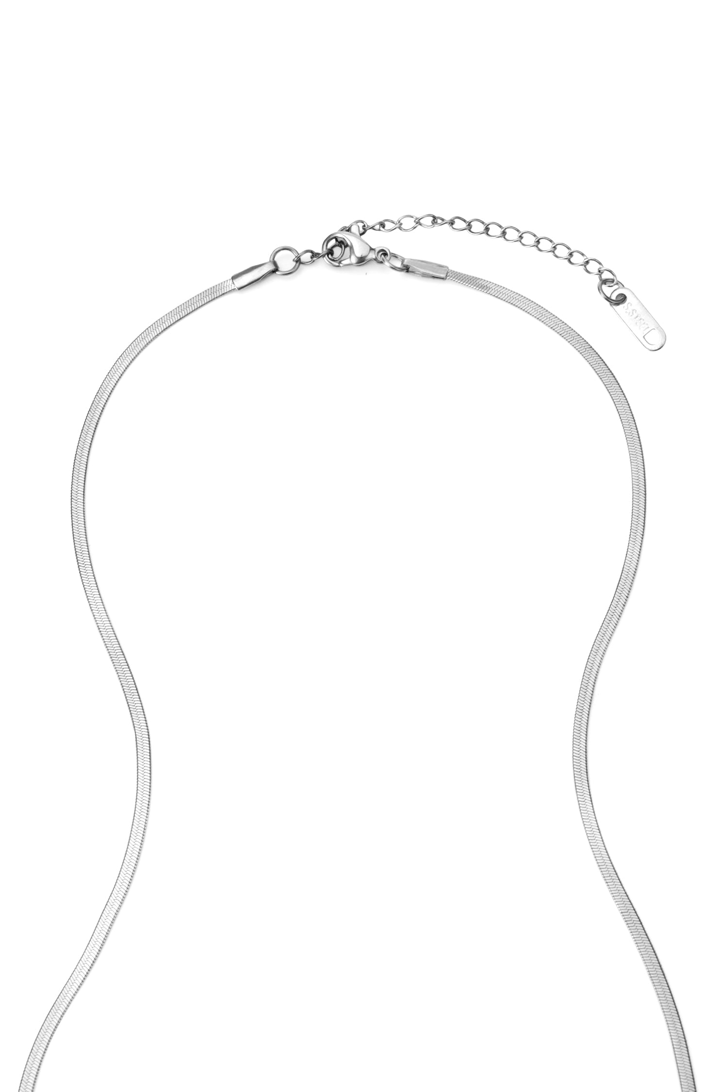 Sundrop Sleekline Chain in Silver - Gift Ready - Waterproof Necklace
