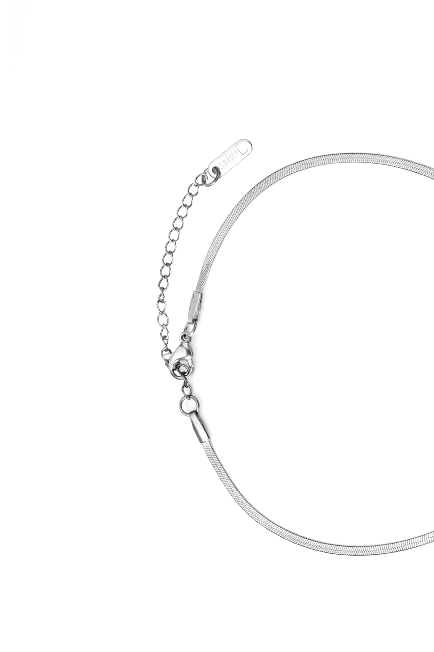Sundrop Sleekline Chain in Silver - Comparison View - Waterproof Necklace