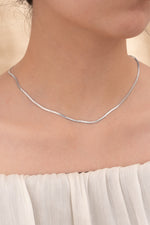 Sundrop Sleekline Chain in Silver - Clasp Detail - Waterproof Necklace