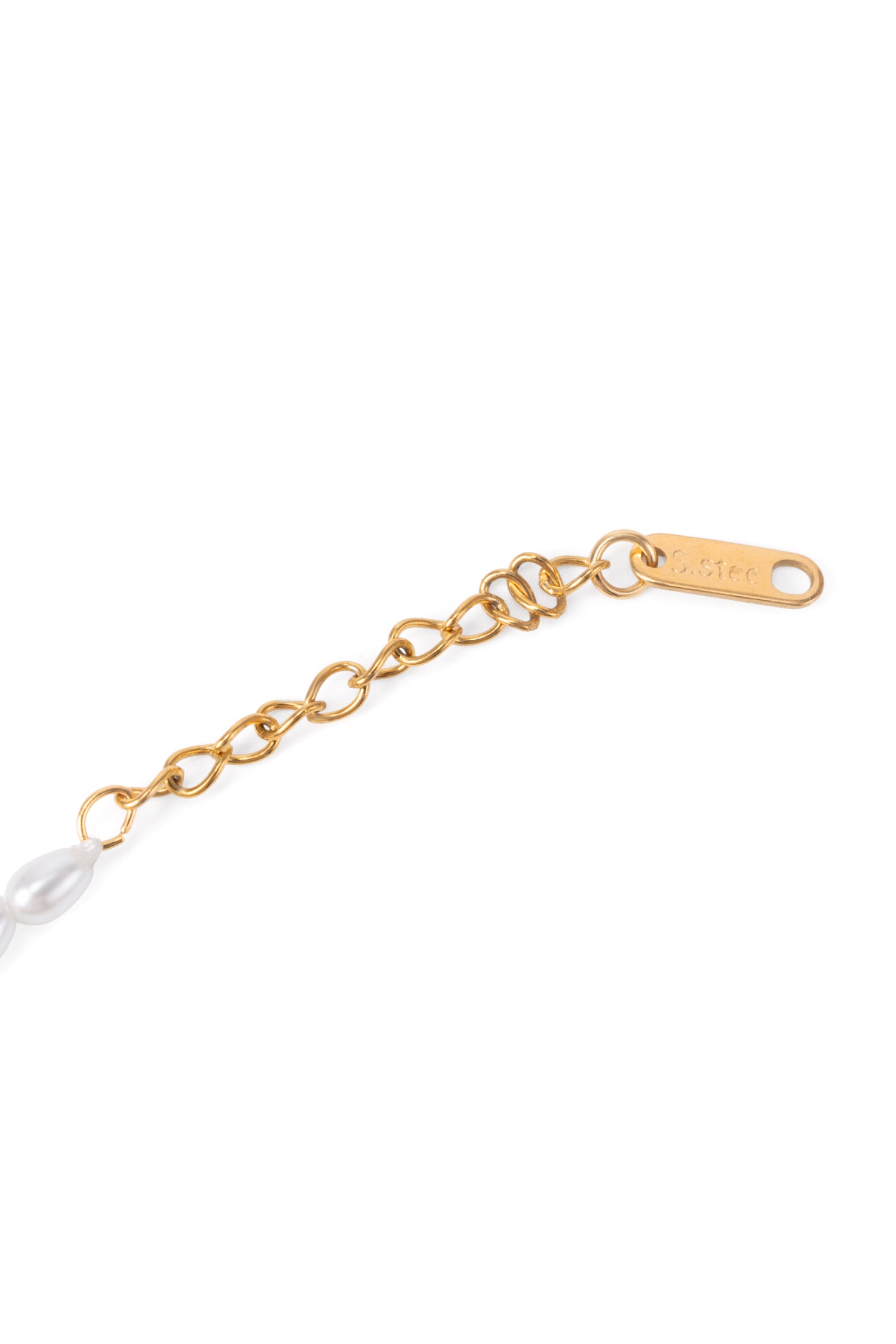 Sundrop Tidal Beaded Anklet - Close-Up View - Waterproof Anklet