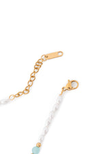 Sundrop Tidal Beaded Anklet - Side View - Waterproof Anklet