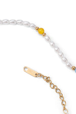 Sundrop Tidal Beaded Anklet - Detail Shot - Waterproof Anklet