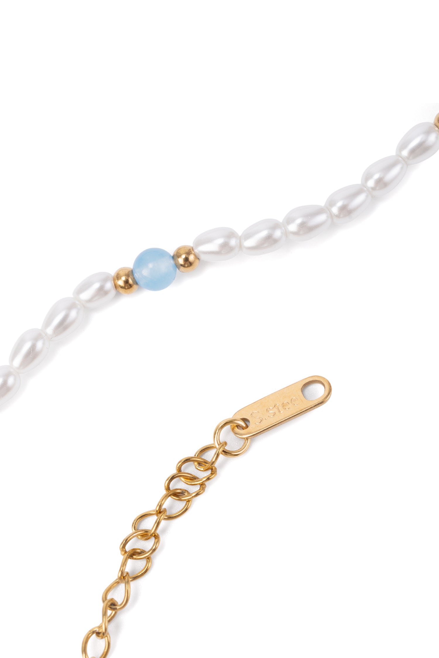 Sundrop Tidal Beaded Anklet - Styled Look - Waterproof Anklet