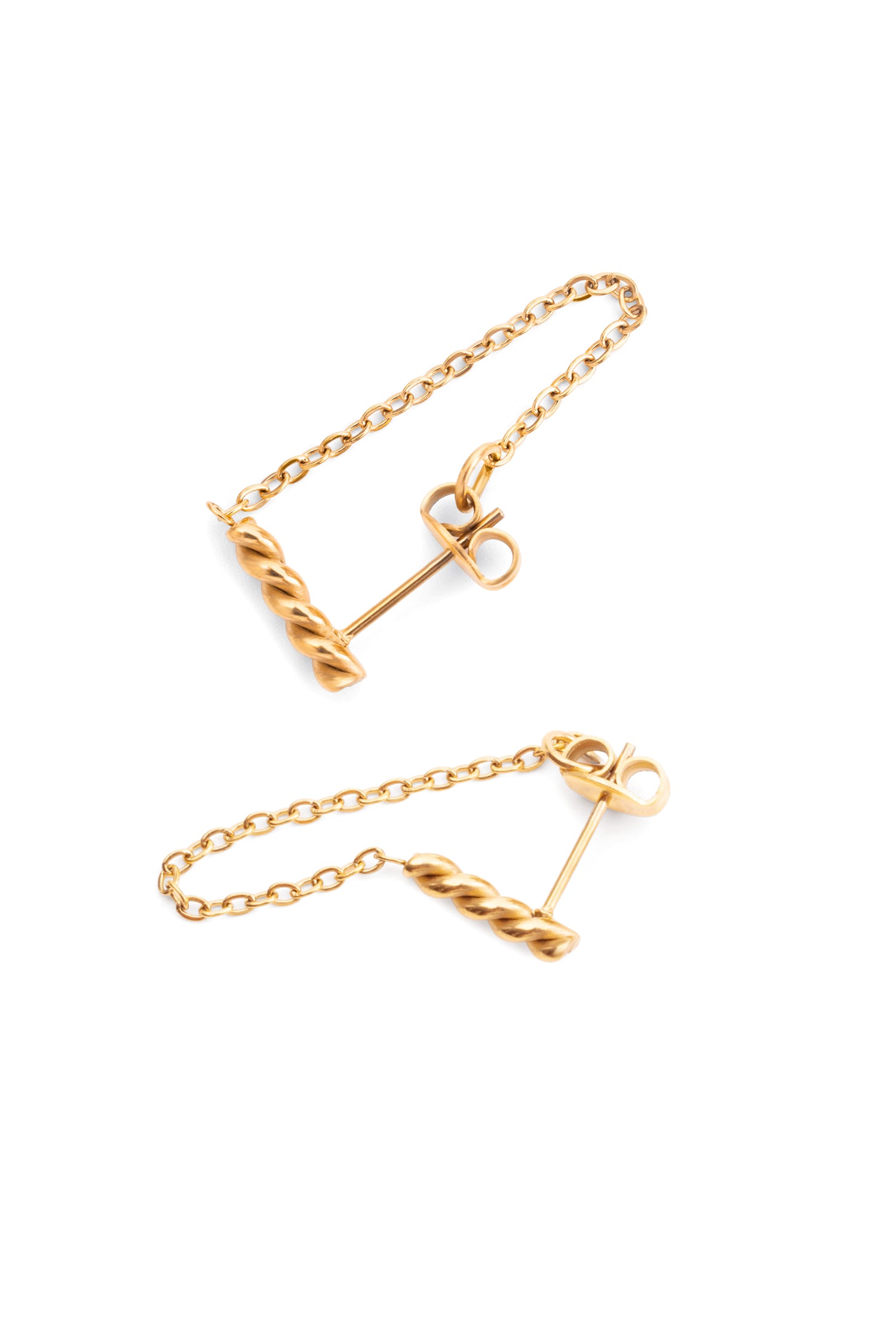 Sundrop Twistline Earrings - Product Shot - Waterproof Earrings