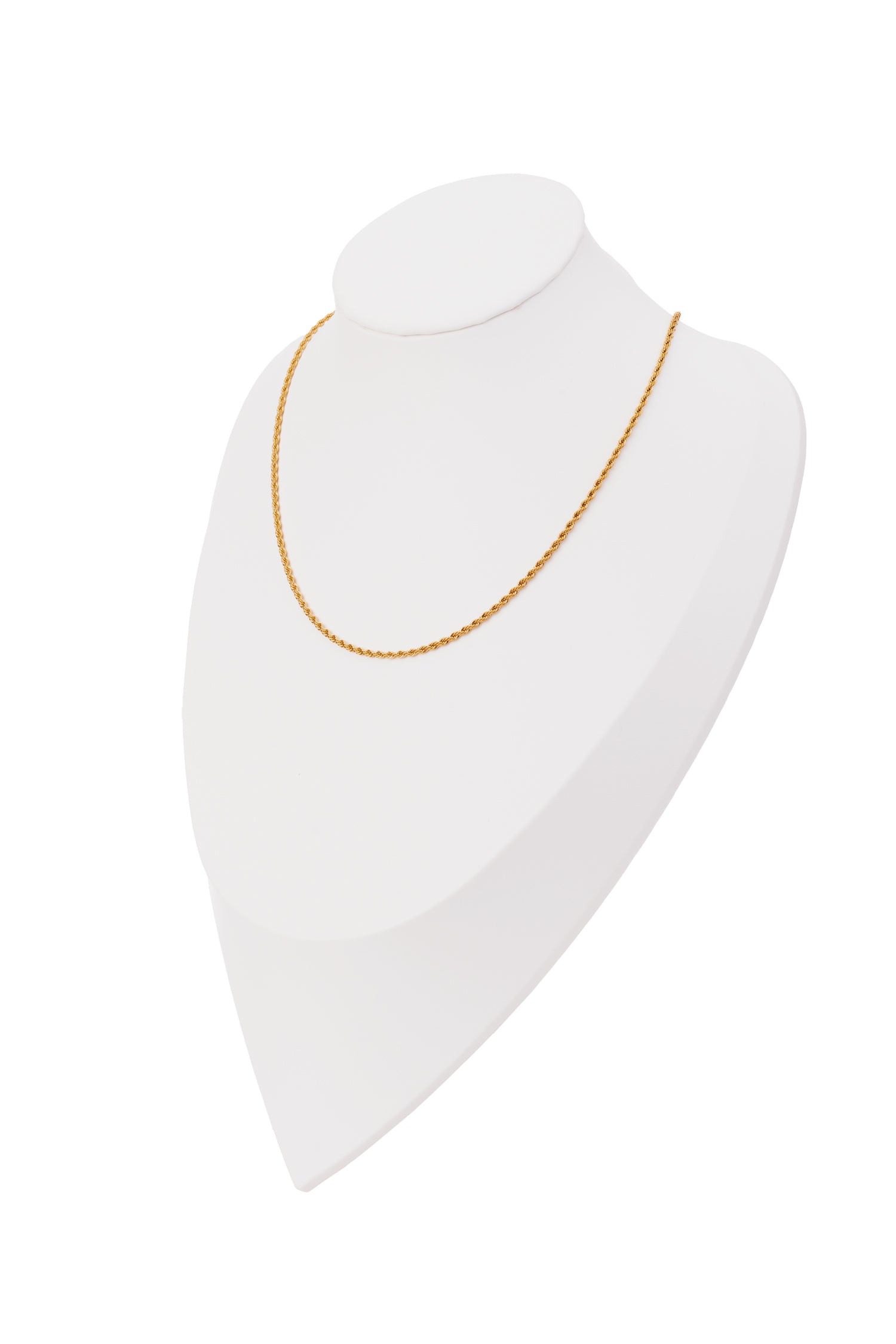 Sundrop Eterna Rope Chain - Front View - Waterproof Necklace
