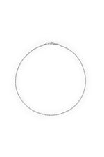 Sundrop Eterna Rope Chain in Silver - Clasp Detail - Waterproof Necklace