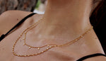 Sundrop Arcadia Layered Necklace - Waterproof Necklace | Tarnish-Free Stainless Steel Jewelry